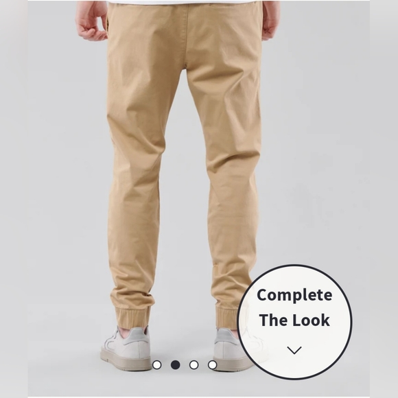 TWILL JOGGERS - Picture 6 of 6